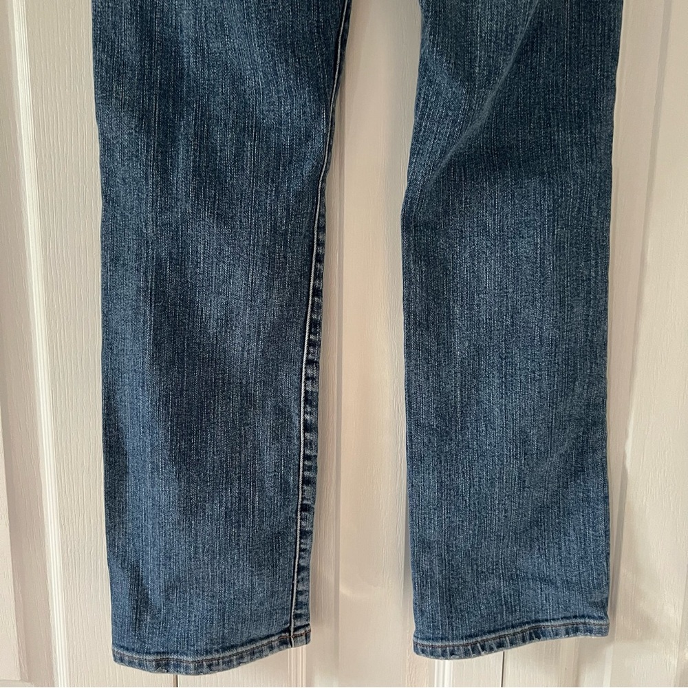 Abercrombie & Fitch Vintage Y2K Blue Denim Jeans with Pink Accents Size 2 - Picture 11 of 11